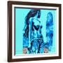 Tiki Surf-Abstract Graffiti-Framed Giclee Print