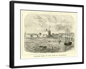 Tilbury Fort in the Time of Elizabeth-null-Framed Giclee Print