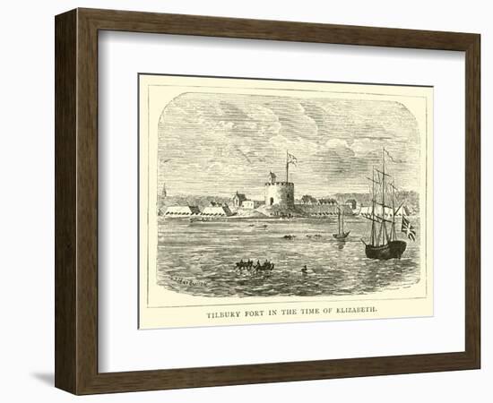 Tilbury Fort in the Time of Elizabeth-null-Framed Giclee Print