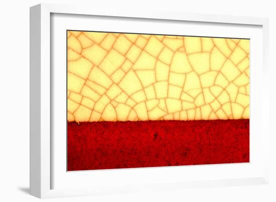 Tile Abstract I-Andy Bell-Framed Photographic Print