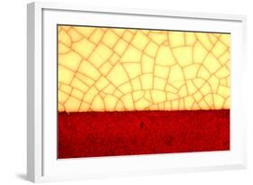 Tile Abstract I-Andy Bell-Framed Photographic Print