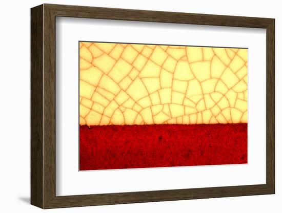 Tile Abstract I-Andy Bell-Framed Photographic Print