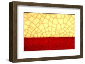 Tile Abstract I-Andy Bell-Framed Photographic Print