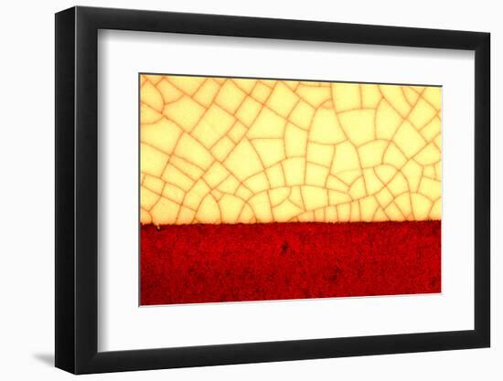 Tile Abstract I-Andy Bell-Framed Photographic Print