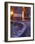 Tile and Columns in Early Morning of the Parroquia Church and the Jardin, San Miguel De Allende-Nancy Rotenberg-Framed Photographic Print