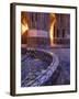 Tile and Columns in Early Morning of the Parroquia Church and the Jardin, San Miguel De Allende-Nancy Rotenberg-Framed Photographic Print