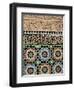 Tile and Stucco Decoration, Ali Ben Youssef Medersa, Marrakech (Marrakesh), Morocco, Africa-Bruno Morandi-Framed Photographic Print