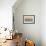 Tile and Stucco Decoration, Ben Youssef Madrasa, Marrakech, Morocco-Nico Tondini-Framed Photographic Print displayed on a wall