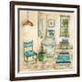 Tile Bath I-Margaret Ferry-Framed Art Print