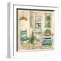 Tile Bath I-Margaret Ferry-Framed Art Print