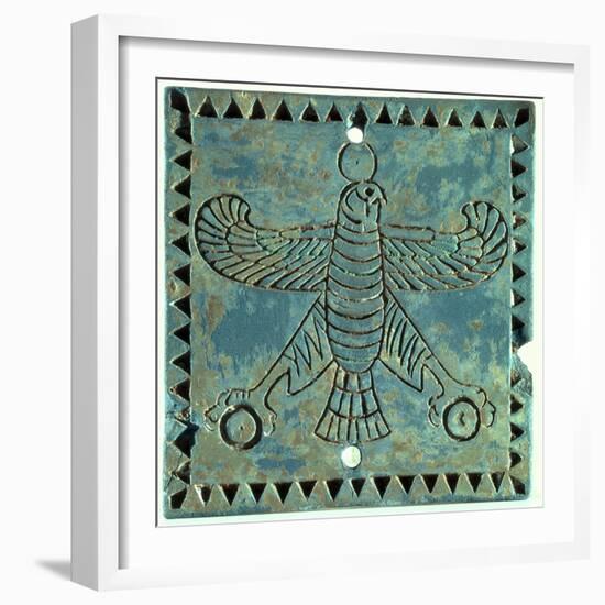 Tile Depicting an Eagle, 500-480 BC-Achaemenid-Framed Giclee Print