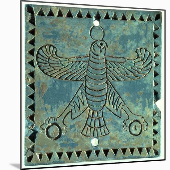 Tile Depicting an Eagle, 500-480 BC-Achaemenid-Mounted Giclee Print