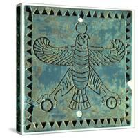 Tile Depicting an Eagle, 500-480 BC-Achaemenid-Stretched Canvas