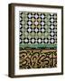 Tile Detail, Bou Inania Medersa, Meknes, Marocco, North Africa-Bruno Morandi-Framed Photographic Print