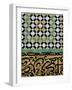 Tile Detail, Bou Inania Medersa, Meknes, Marocco, North Africa-Bruno Morandi-Framed Photographic Print