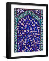 Tile Inside Topkapi Palace, Istanbul, Turkey-Joe Restuccia III-Framed Photographic Print