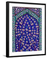 Tile Inside Topkapi Palace, Istanbul, Turkey-Joe Restuccia III-Framed Photographic Print