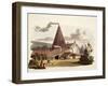 Tile Kiln, Gray's Inn Road, Holborn, London, 1812-William Pickett-Framed Giclee Print