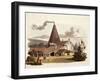 Tile Kiln, Gray's Inn Road, Holborn, London, 1812-William Pickett-Framed Giclee Print