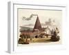 Tile Kiln, Gray's Inn Road, Holborn, London, 1812-William Pickett-Framed Giclee Print