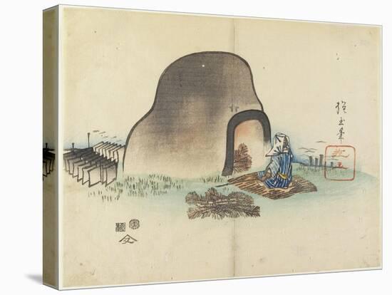 Tile-Maker, 1830-Hogyoku-Stretched Canvas
