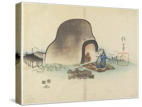Tile-Maker, 1830-Hogyoku-Stretched Canvas