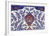 Tile Mosaic, Inner Courtyard, Third-Biggest Mosque of the World-Axel Schmies-Framed Photographic Print