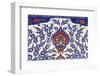 Tile Mosaic, Inner Courtyard, Third-Biggest Mosque of the World-Axel Schmies-Framed Photographic Print
