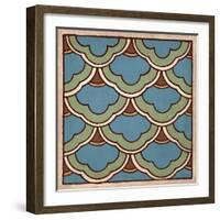 Tile Pattern II-N. Harbick-Framed Art Print