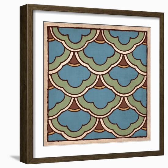 Tile Pattern II-N. Harbick-Framed Art Print