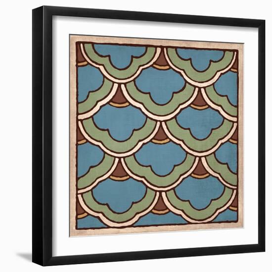 Tile Pattern II-N. Harbick-Framed Art Print