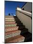Tile Stairs in Shopping Center, Santa Barbara, California-Aaron McCoy-Mounted Photographic Print