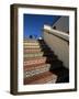 Tile Stairs in Shopping Center, Santa Barbara, California-Aaron McCoy-Framed Photographic Print