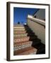Tile Stairs in Shopping Center, Santa Barbara, California-Aaron McCoy-Framed Photographic Print