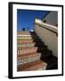 Tile Stairs in Shopping Center, Santa Barbara, California-Aaron McCoy-Framed Photographic Print