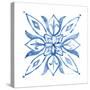 Tile Stencil II Blue-Anne Tavoletti-Stretched Canvas