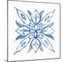 Tile Stencil II Blue-Anne Tavoletti-Mounted Art Print