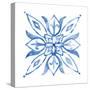 Tile Stencil II Blue-Anne Tavoletti-Stretched Canvas