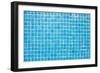 Tile Texture Background Of Bathroom Or Swimming Pool Tiles On Wall-rjmiguel-Framed Art Print