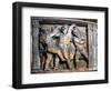 Tile with Dancing Putti-Donatello-Framed Giclee Print