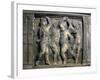 Tile with Dancing Putti-Donatello-Framed Giclee Print