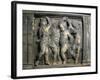 Tile with Dancing Putti-Donatello-Framed Giclee Print