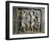 Tile with Dancing Putti-Donatello-Framed Giclee Print