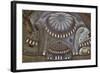 Tile Work in the Blue Mosque, Istanbul Old City, Turkey-Darrell Gulin-Framed Photographic Print