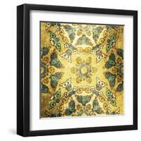 Tiled 2-Kimberly Allen-Framed Art Print