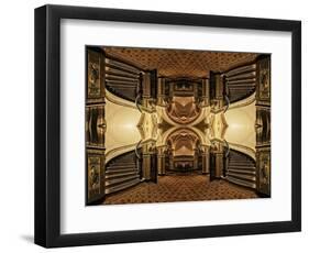 Tiled Corridor Maze, 2015-Ant Smith-Framed Giclee Print