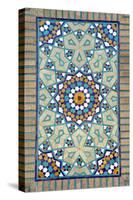 Tiled Mosque - Iran - Tomb of Hazrat Abdul Azim Hasani-saeedi-Stretched Canvas