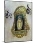 Tiled Picture of Mary and Jesus on a Street in Seville, Spain-John Warburton-lee-Mounted Photographic Print