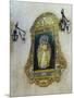 Tiled Picture of Mary and Jesus on a Street in Seville, Spain-John Warburton-lee-Mounted Photographic Print