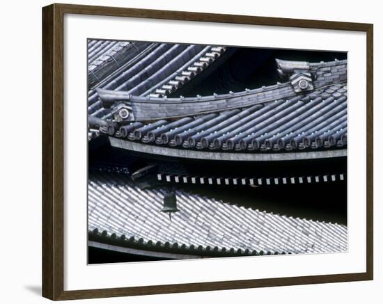 Tiled Rooves of Higashi Honganji Temple-null-Framed Photographic Print